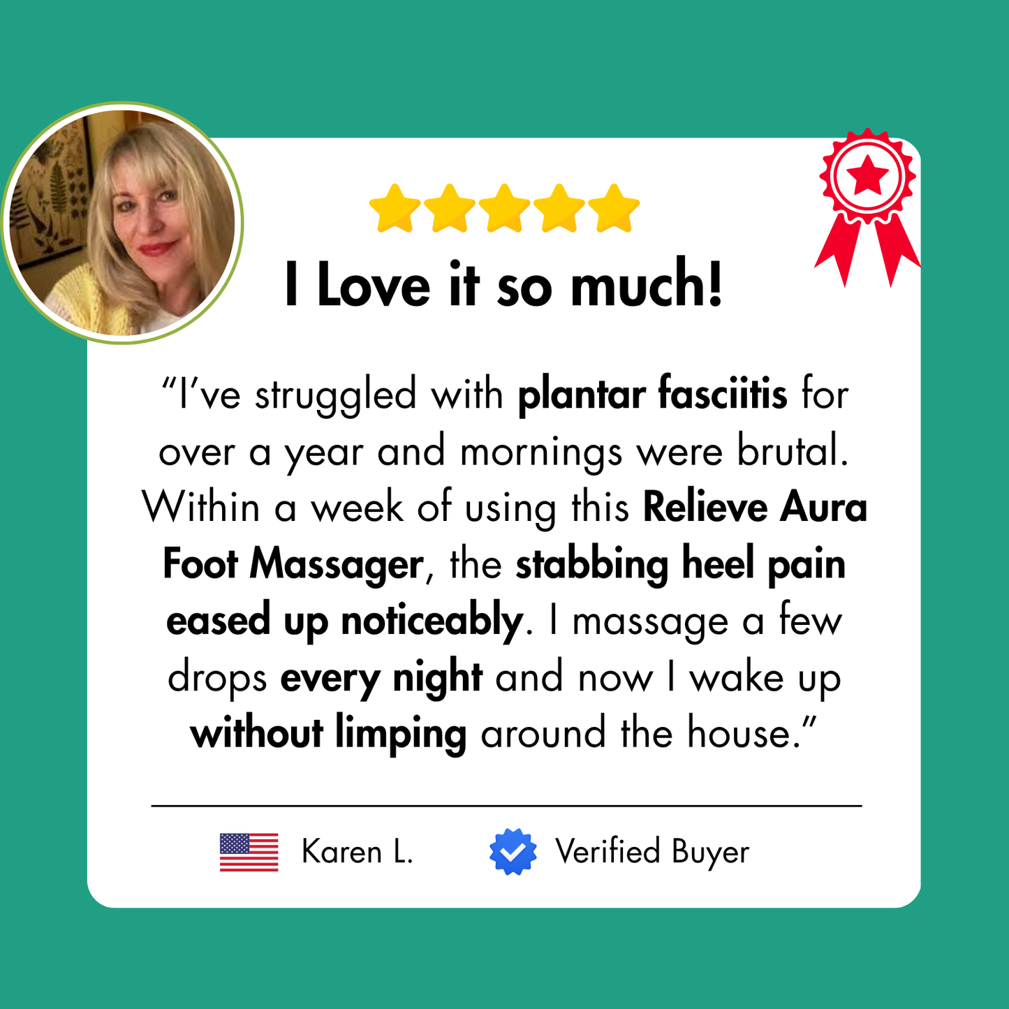 Relieve Aura - Neuropathic Pain Relief Massager